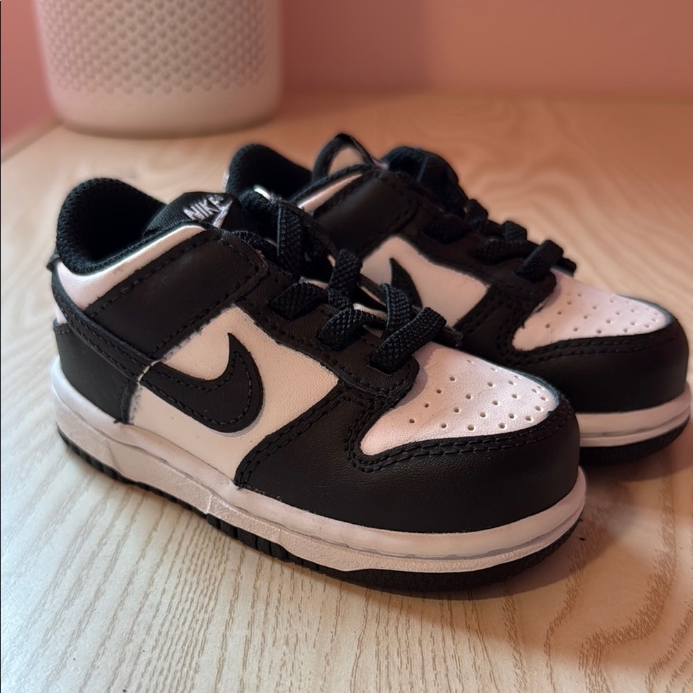 Nike Kids Black and White Sneakers